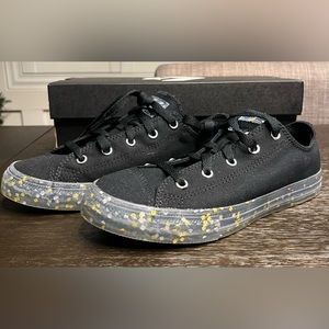 Converse youth black/gold low top